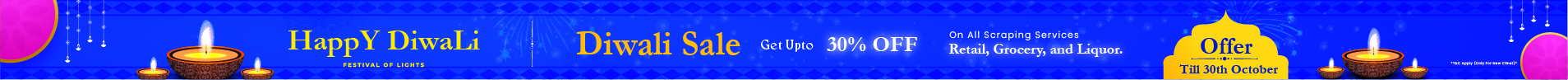 Diwali offer strips